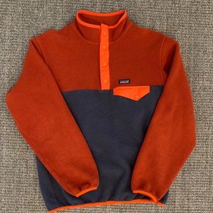Patagonia Boys Lightweight Fleece Snap-T Fleece